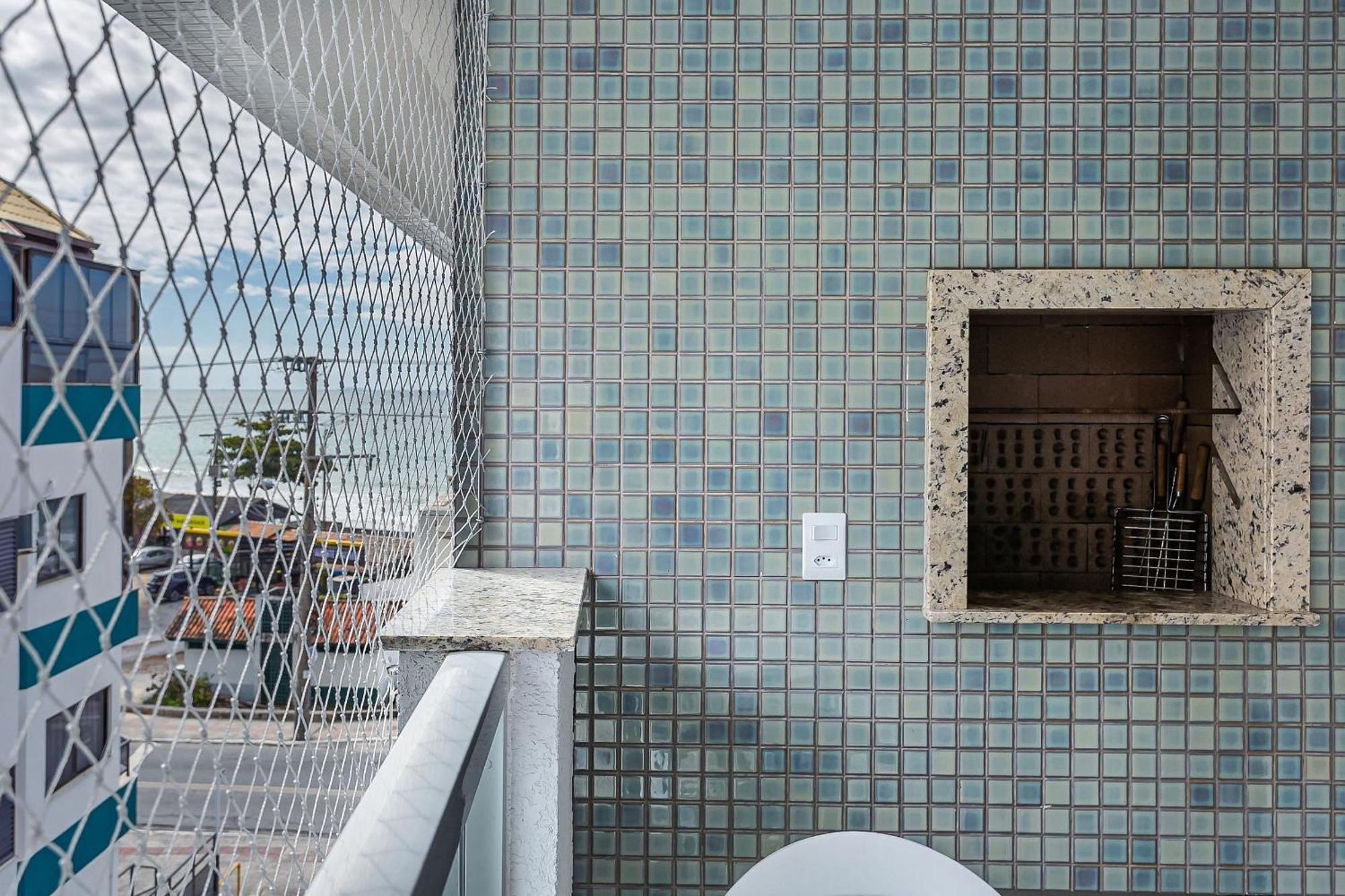 Apto Moderno C/ Churrasq. - Quadra Mar - Rmi201 フロリアノポリス エクステリア 写真